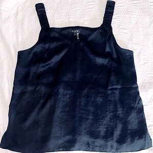 1.State navy blue sleeveless top size L